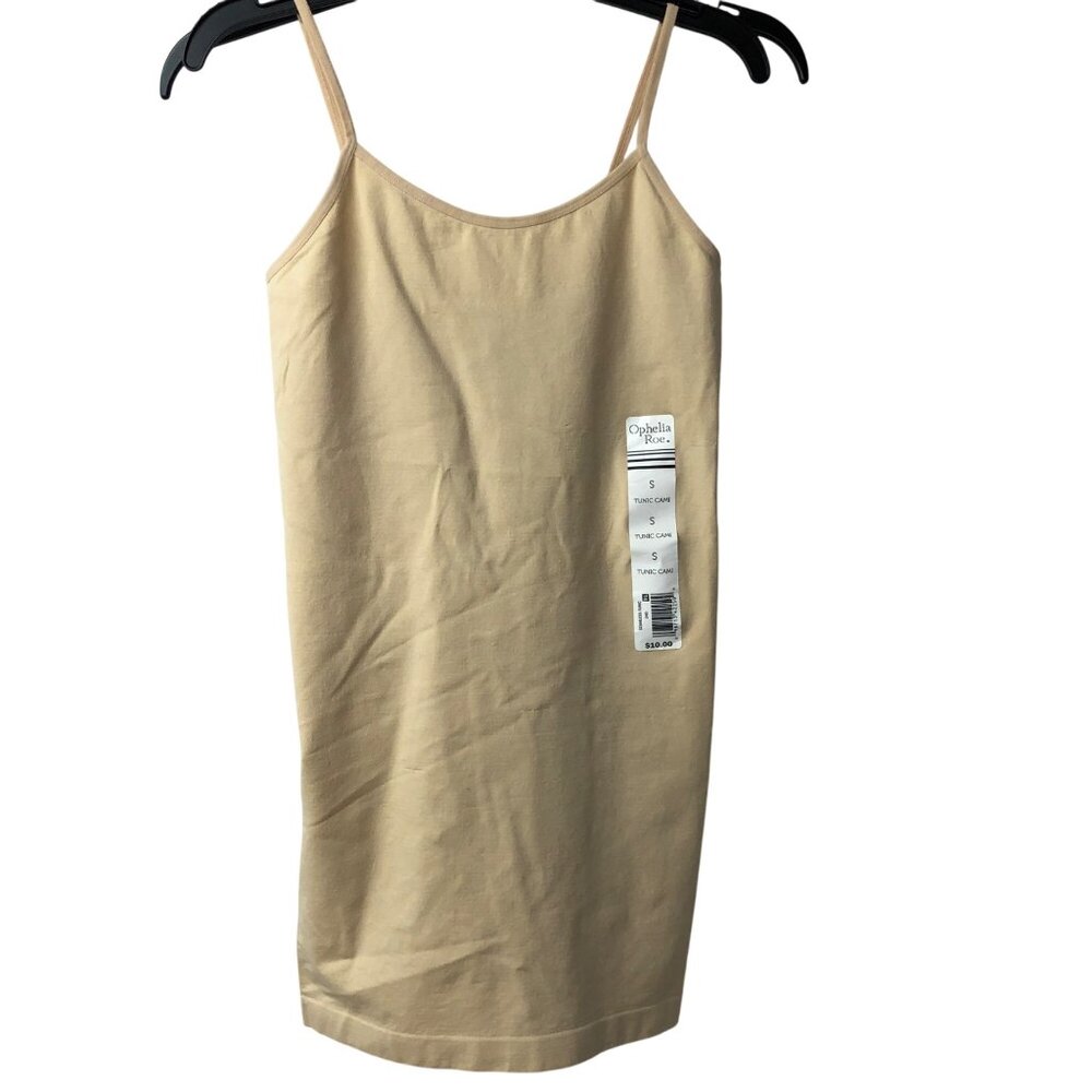Ophelia Roe S Beige Tunic Cami Womens SM NWT